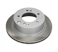 2x Brake disc Rear Axle Vented 61K05C JAPKO for KIA SORENTO I SORENTO I VAN