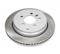2x Brake disc Rear Axle Vented 61L00C JAPKO for LAND ROVER DISCOVERY IV