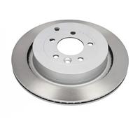 2x Brake disc Rear Axle Vented 61L01C JAPKO for LAND ROVER DISCOVERY IV