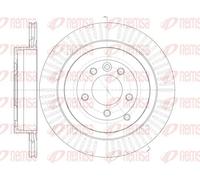2x Brake disc Rear Axle Vented 6849.10 REMSA for LAND ROVER RANGE ROVER Mk III