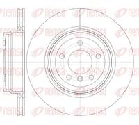 2x Brake disc Rear Axle Vented 6976.10 REMSA for BMW 3 Convertible 3 3 Touring