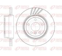 2x Brake disc Rear Axle Vented 6979.10 REMSA for BMW X3
