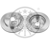 2x Brake disc Rear Axle Vented BS-8818C OPTIMAL for LEXUS IS II GS IS C IS III