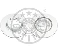 2x Brake disc Rear Axle Vented BS-9050C OPTIMAL for BMW X3 X4