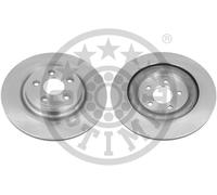 2x Brake disc Rear Axle Vented BS-9176C OPTIMAL for JAGUAR DAIMLER