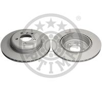 2x Brake disc Rear Axle Vented BS-9358HC OPTIMAL for BMW 5 5 Touring