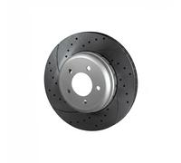2x Brake disc Rear Axle Vented RT 71003HP-GL T5 ROTINGER for BMW 5 5 Touring