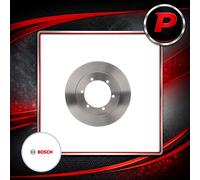 2x Brake Discs Pair Solid fits NISSAN NT400 F24F 3.0D Rear 2016 on ZD30DDTi Set