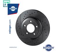 2x BRAKE DISC RT 2913-GL T5 FOR VW AUDI A4/S4 AZM 2.0L AVF 1.9L 4cyl PASSAT 2.3L