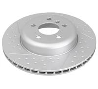 2x Brake disc slotted/perforated 18278 A.B.S. for BMW 3 4 Coupe 3 Gran Turismo