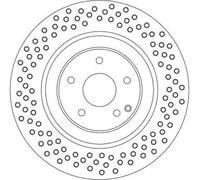 Front Brake Disc MB:C209,W203,S203,A209,R171,CL203,C,CLK,SLK 2034210912