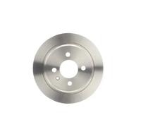 2x Brake Discs Pair Solid fits BMW 318 E30 1.8 Rear 82 to 94 258mm Set Bosch New