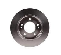 2x Brake disc solid 0 986 479 059 BOSCH
