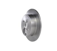 2x Brake Discs Pair Solid fits TOYOTA COROLLA E12 2.0D Rear 02 to 07 1CD-FTV Set