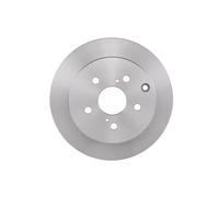 2x Brake disc solid 0 986 479 448 BOSCH for TOYOTA COROLLA Verso