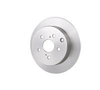 2x Brake disc solid 0 986 479 448 BOSCH for TOYOTA COROLLA Verso