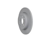 2x Brake disc solid 0 986 479 D17 BOSCH for NISSAN RENAULT