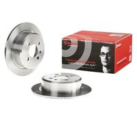 08.3947.24 Rear Brake Discs 2 Pieces Pair 258mm Diameter Solid Braking By Brembo