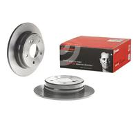 2x Brake disc solid 08.4738.21 BREMBO for MERCEDES-BENZ C-CLASS C-CLASS T-Model