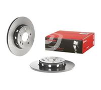 Brembo 2x Brake Discs Front Solid With Bolts/Screws Fits Mercedes-Benz C-Class
