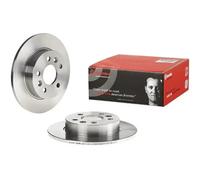 2x Brake disc solid 08.5645.50 BREMBO for RENAULT SAFRANE LAGUNA I