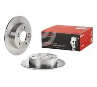 BREMBO 2x Brake Discs Solid Rear Axle Braking Fits Nissan Silvia 08.5737.20