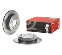 2x Brake disc solid 08.5803.21 BREMBO for HONDA ACCORD Mk VII Coupe