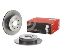 2x Brake disc solid 08.5803.41 BREMBO for HONDA MG