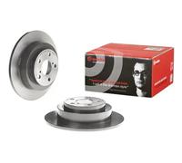 Pair of Brembo 08.6897.11 Brake Disc Rear Solid (x2)