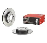 Brembo Brake Discs 08.6918.11 Solid - Front Axle - 2x - Fits MG Express, MG ZR, MG ZS, Rover 200