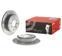 2x Brake disc solid 08.6931.11 BREMBO for PEUGEOT 406 406 Estate 406 Coupe