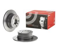 2x Brake disc solid 08.8302.11 BREMBO for BMW 3 Compact