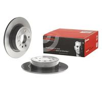2x Brake disc solid 08.8305.11 BREMBO for SAAB 9-5 9-5 Estate