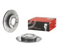 Brembo Brake Disc 08.9136.75 MAX LINE - 245 10 5 Solid, Slotted, Coated - Audi A4 B7, SEAT Exeo