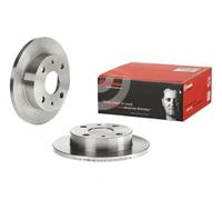 2x Brake disc solid 08.9138.10 BREMBO for DAIHATSU CHARADE VI TREVIS CUORE VII