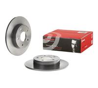 2x Brake disc solid 08.9461.21 BREMBO for NISSAN ALMERA TINO PRIMERA