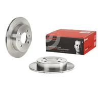 2x Brake disc solid 08.A328.10 BREMBO for MITSUBISHI COLT Mk IV LANCER Mk V