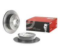 2x Brake disc solid 08.A333.11 BREMBO for TOYOTA RAV 4 Mk II