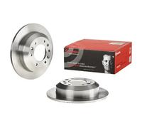 2x Brake disc solid 08.A633.10 BREMBO for KIA SEDONA Mk II