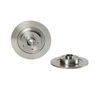 2x Brake disc solid 08.A826.37 BREMBO for RENAULT LATITUDE