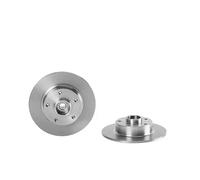 2x Brake disc solid 08.B369.27 BREMBO for RENAULT FLUENCE