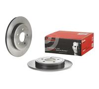 2x Brake disc solid 08.B412.11 BREMBO for MAZDA FORD FORD USA