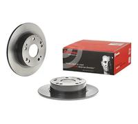 2x Brake disc solid 08.B439.11 BREMBO for HONDA ACCORD VII