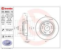 BREMBO 08.B653.11 Brake disc
