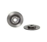 Brembo Brake Rotor 08.D224.11 UV Coated Solid - Mazda OE# N25126251
