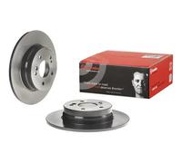 2x Brake disc solid 08.D340.11 BREMBO for MERCEDES-BENZ SL