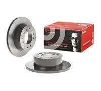 2x Brake disc solid 08.D432.11 BREMBO for HYUNDAI H350 Bus H350 Van