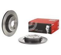 BREMBO 08.D759.11 2x Brake Discs Rear Fits Mercedes-Benz A-Class B CLA GLA GLB