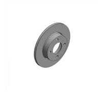 2x Brake disc solid 100.1048.20 ZIMMERMANN for AUDI 80 B3 Saloon 100 C1 Saloon