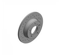 2x Brake disc solid 100.3323.52 ZIMMERMANN for AUDI A6 C5 A6 C5 Avant